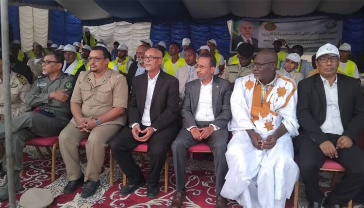 Le délégué général de TAAZOUR : lancement à Trarza la phase finale de la modernisation complète du registre social et visite des chantiers en cours de réalisation