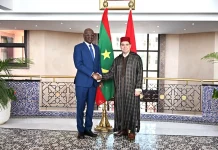 Ould Merzouk remet à son homologue marocain une lettre de Ould Ghazouani au roi Mohammed VI