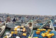 Nouadhibou : Un pêcheur a survécu et 6 autres se sont noyés après le naufrage de leur bateau
