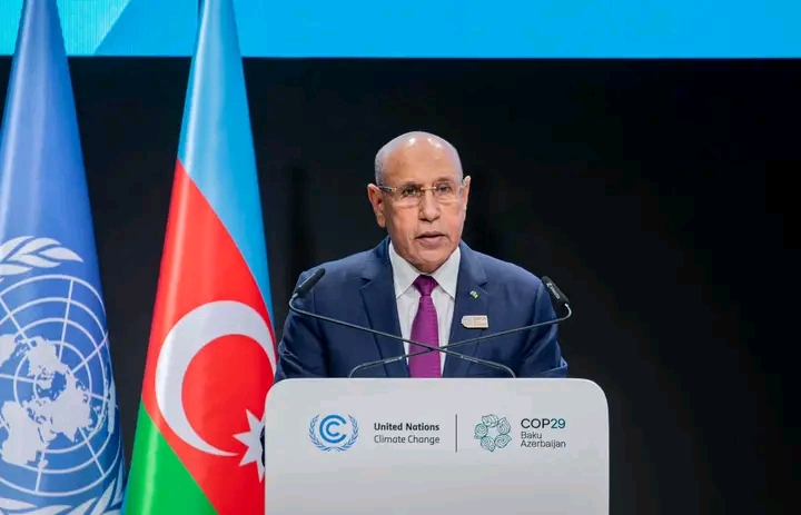 Ould Ghazouani : La Mauritanie vit au quotidien les effets dévastateurs du changement climatique