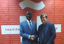 Ould Merzoug examine le renforcement du partenariat culturel avec l'Institut Cervantes espagnol