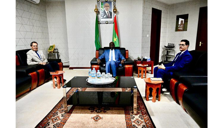 Nouakchott : Le ministre des affaires étrangères discute avec l’ambassadeur du Maroc des relations de coopération entre les deux les pays