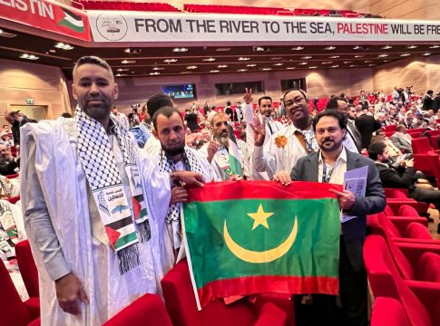 Turquie : Une délégation du Ribat national en soutien au peuple palestinien participe au meeting « Déluge de la liberté »