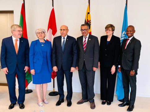 Présidence mauritanienne : La visite de M. Ould Ghazouani à Genève a été "très bien accueillie".