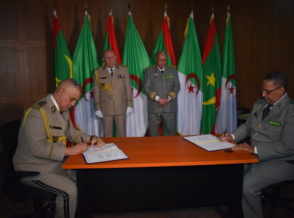 L'armée mauritanienne signe un protocole d'échange d'informations avec son homologue algérienne