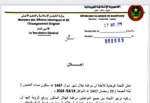 La commission des croissants de lune observe la vue du croissant de Shawwal jeudi soir