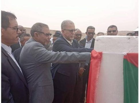 Doté d'un financement d'un montant de 35 millions d'ouguiyas, le ministre de l'Agriculture inaugure le barrage de Walata dans la wilaya du Hodh Charghi