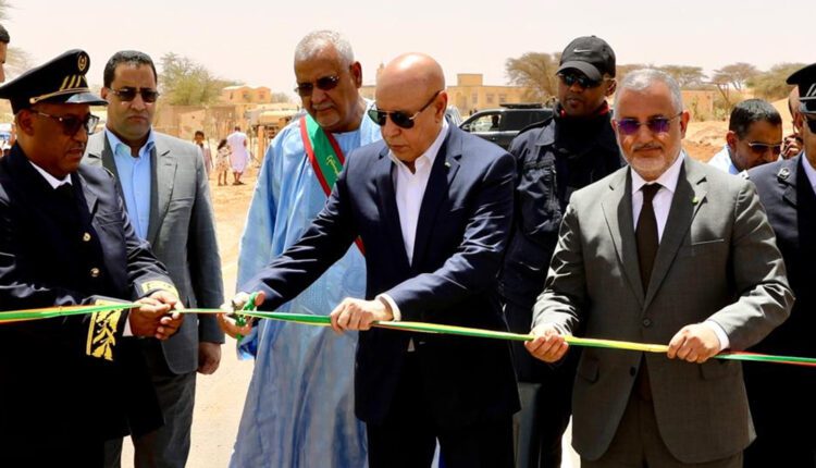 Président de la république : inauguration de la route de Nebaghia pour désenclaver et promouvoir le développement local