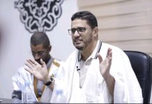 Le président du parti "Mauritanie en avant" discute avec le ministre de l'Intérieur de l'amélioration du travail politique