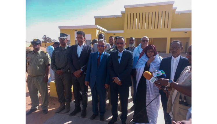 Le Délégué Général à la Solidarité Taazour : inauguration à Assaba de l’école ‘’Dubaï’’ à Kiffa
