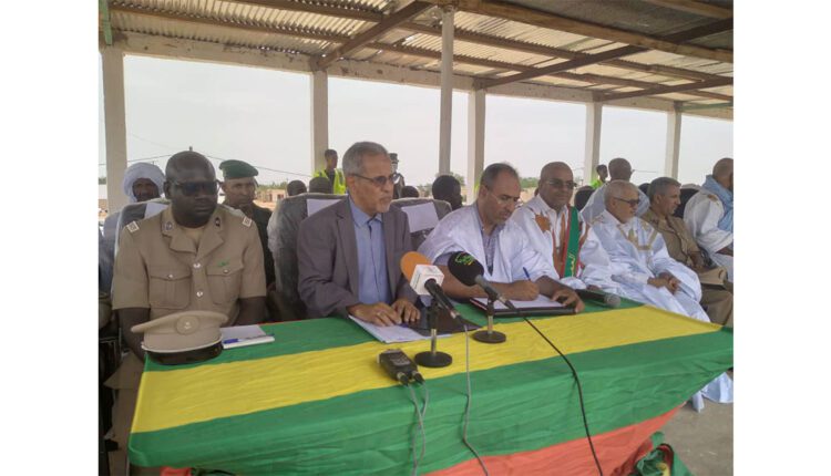 Le wali de l’Assaba : Visite d’information dans communes de Boumedid et Laftah