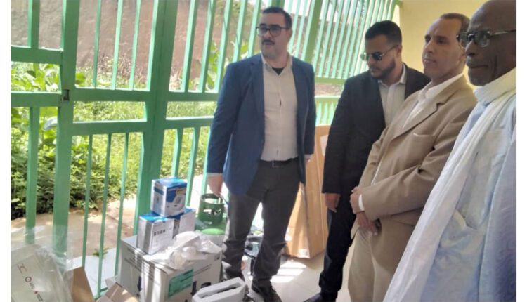Gorgol : le wali du Gorgol supervise la remise d’une aide médicale pour 20 postes de santé dans la wilaya