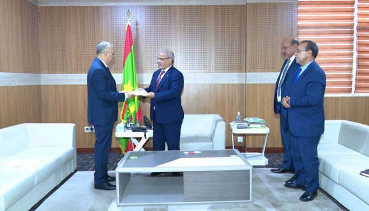 Le président de l’Assemblée nationale : Réception à Nouakchott du rapport annuel de la Commission nationale des droits de l’homme