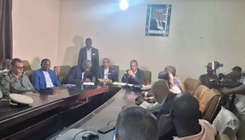Réunion de concertation sur l'établissement de points de contrôle aux frontières entre la Mauritanie et le Sénégal