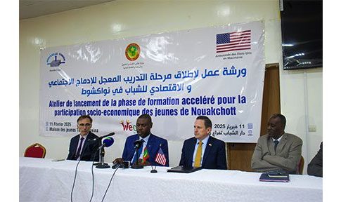 Le ministère de la jeunesse lance un programme de formation destiné à 100 jeunes dans les trois wilayas de Nouakchott