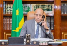 Dans de multiples contacts Ghazwani remercie les dirigeants des 14 pays qui ont soutenu la Mauritanie dans sa conquête de la présidence de la BAD