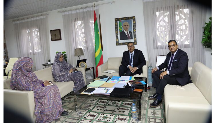 Nouakchott : Discussion du ministre de l’enseignement supérieur et le représentant de l’UNICEF