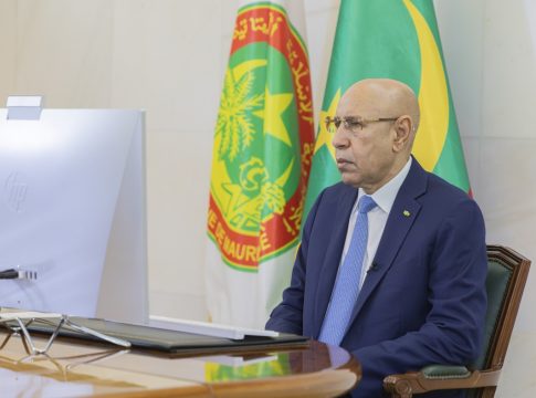 Le président Ghazwani participe à distance à une réunion du bureau de la présidence de l'UA