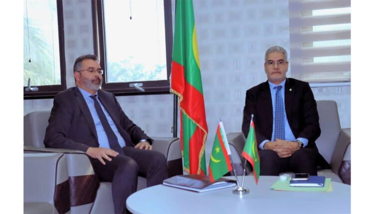 Nouakchott : Entretien du ministre de l’Économie et des Finances avec le représentant résident du FMI
