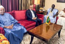 Ould Meguet  discute à Dakar le renforcement de la coopération parlementaire avec son homologue ivoirien.