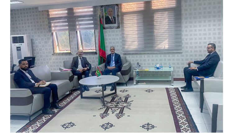 Nouakchott : Le ministre de l’économie et des Finances et l’ambassadeur du Brésil examinent les différents dossiers de coopération entre les deux pays