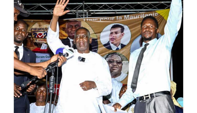 Présidentielle 2024 : Ouverture de la campagne présidentielle à Kaédi par le candidat Biram Dah Abeid ce 14 juin 2024