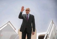 Ould El Ghazouani entame une visite en Espagne pour participer à la quatrième conférence internationale sur le financement du développement