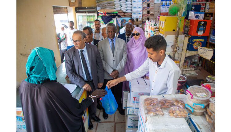 Lancement de la phase pilote numérisée de son programme d’approvisionnement dans les quartiers du Ksar et de Tevragh Zeina à Nouakchott- Ouest.