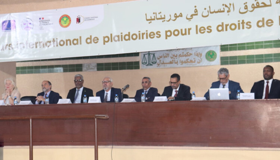 Nouakchott : la dixième édition du Concours international de plaidoirie dans le domaine des droits de l’Homme
