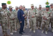 L'armée mène des manœuvres sur le terrain dans l'est de la Mauritanie