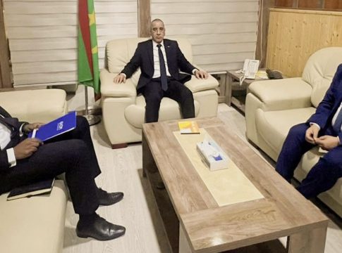Le ministre de l'Intérieur rencontre le chef de la mission de l'Organisation internationale pour les migrations en Mauritanie