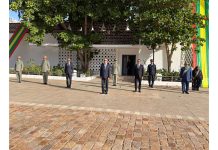 Ghazouani préside la cérémonie de lever du drapeau national à l'occasion du 65e anniversaire de l'indépendance
