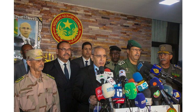 Nouakchott : Le ministre de l’Intérieur préside un point de presse et évoque une tentative avortée de déstabilisation