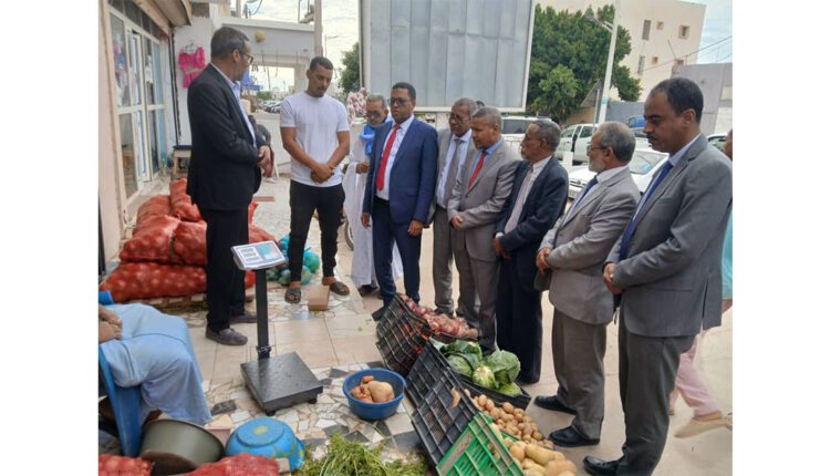 Willaya de Nouakchott : Le secrétaire général du ministère de l’agriculture et de la souveraineté alimentaire supervise la distribution et vente des légumes