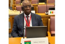 Le député Sidney Soukhouna représente la Mauritanie à la réunion de l'Assemblée parlementaire de la Francophonie