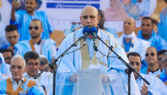 Atar : le candidat aux élections présidentielles de 2024 Mohamed Ould cheikh El Ghazouani a passé en revue les réalisations accomplies durant son mandat dans la Wilaya de l’Adrar