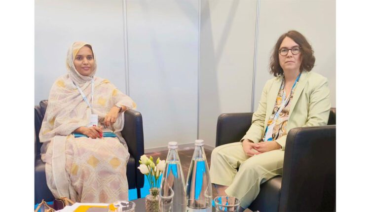 Ljujana (Slovénie) : La ministre de l’Hydraulique discute avec la secrétaire générale de la convention des Nations Unies sur l’eau sur le rôle de la convention dans la gestion des eaux transfrontières entre les pays