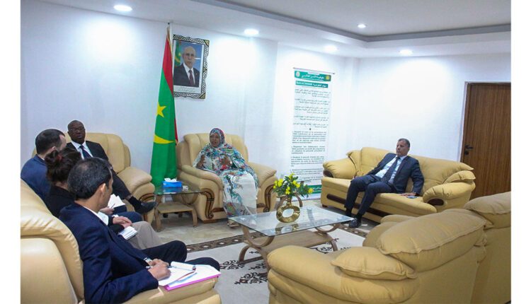 Nouakchott : La Commissaire à la Sécurité alimentaire discute avec le directeur général de l’AFD en Mauritanie