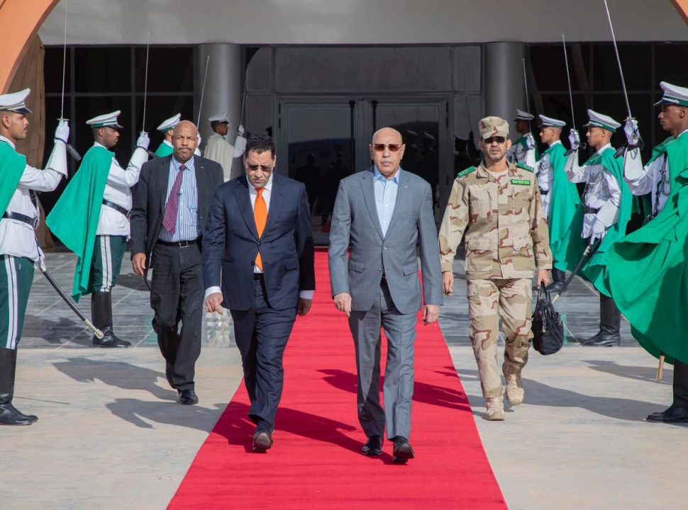Première depuis sa réélection Ghazwani entame une visite de travail dans les wilayas du Hodh El Gharbi et de l'Assaba