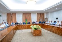 Ould Ghazouani rencontre les chefs de partis politiques et annonce des mesures pour imposer la discipline dans la gestion financière