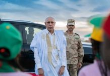 Ghazouani arrive à Djiguéni, huitième et dernière étape de sa tournée dans la wilaya du Hodh Charghi
