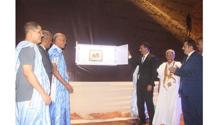 Ministre de la Culture : Supervision du lancement d’une exposition sur la peinture de la Mauritanie par Théodore Jéricho