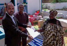 Gorgol : distribution de fournitures et d'équipements aux jardins d'enfants
