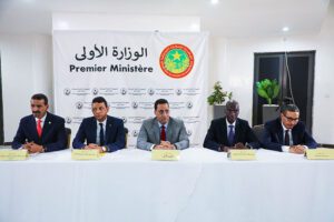 Le Premier ministre : Supervision du lancement de la plateforme électronique « Ain » pour recevoir et traiter les plaintes des citoyens à Nouakchott