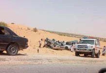 Un accident de la route près de Ouad Naqa blesse 3 voyageurs
