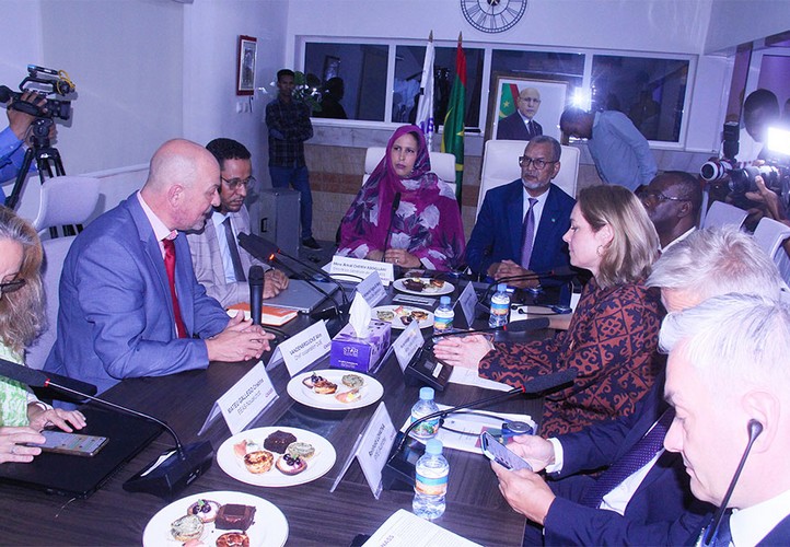 Une délégation européenne entame une visite officielle en Mauritanie
