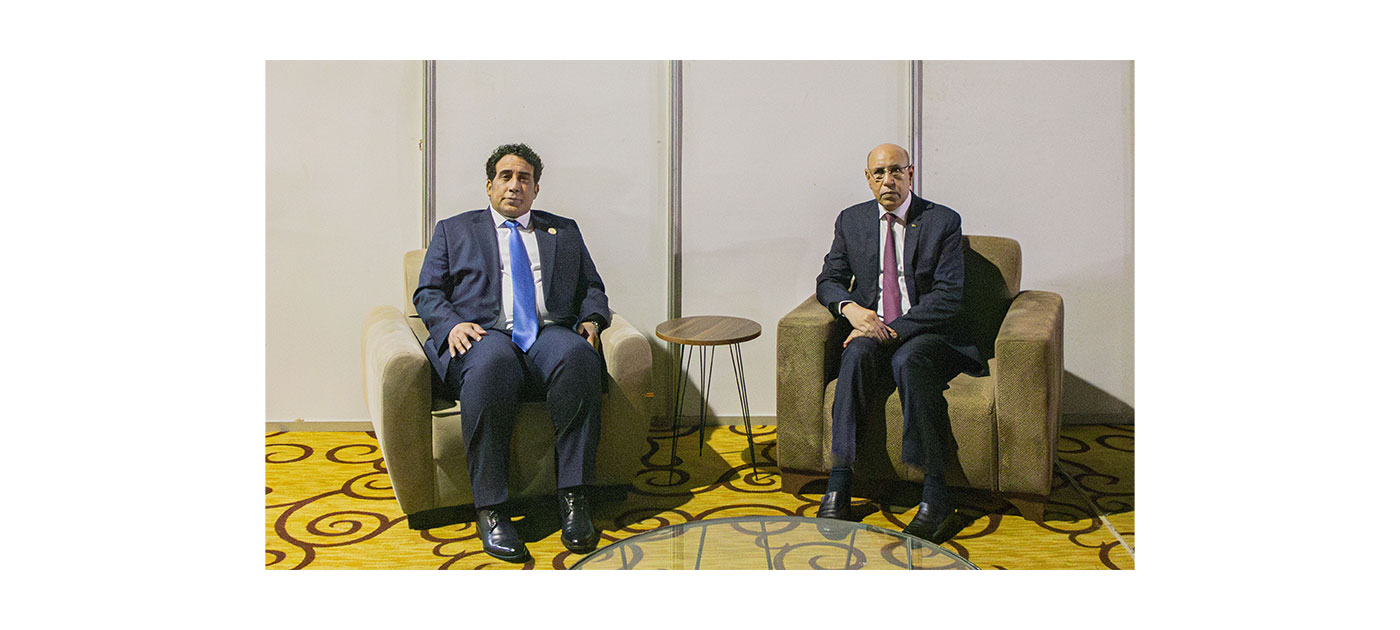 ACCRA : Rencontre entre le Président de la République, président de l’Union Africaine et le président du conseil présidentiel libyen