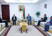 Nouakchott : Ould Diaye s'entretient avec les ambassadeurs du Maroc et de l'Iran