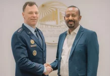 Abiy Ahmed discute avec le commandant de l'AFRICOM de la sécurité régionale et du renforcement de la coopération avec Washington