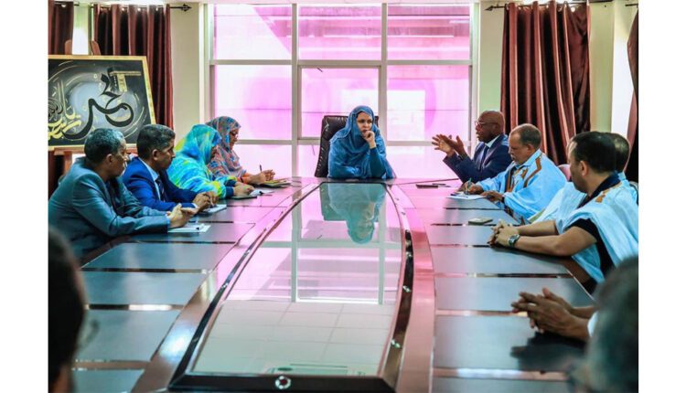 Nouakchott :  Rencontre du ministre du commerce avec les représentants du syndicat des commerçants
